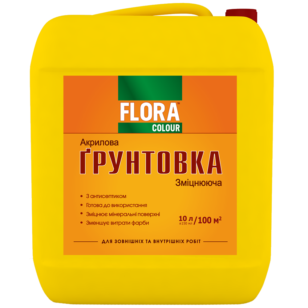 Грунтовка глибокого проникнення Flora Colour (10л)